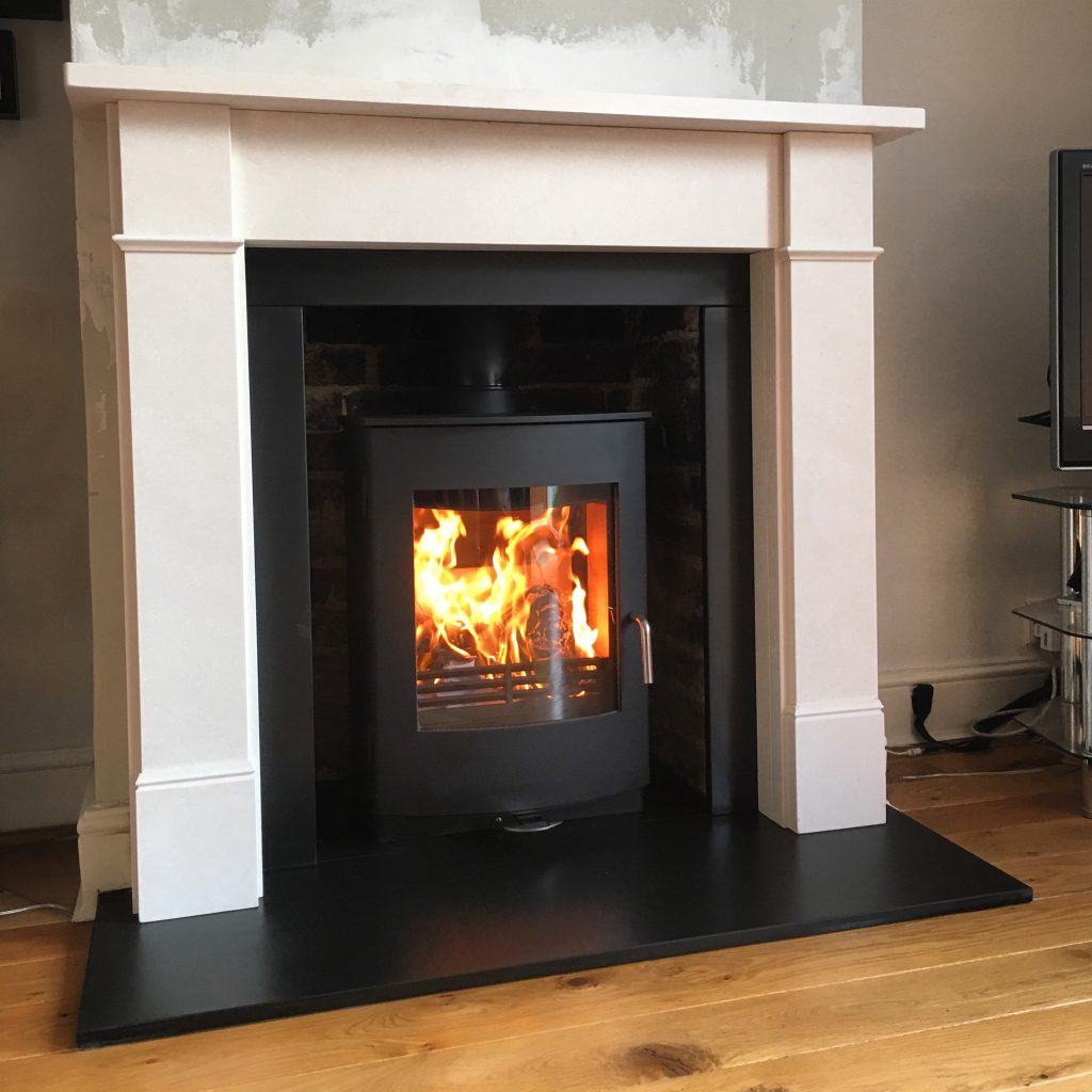 Project 88 ; Wood burning stove Installation Chislehurst After